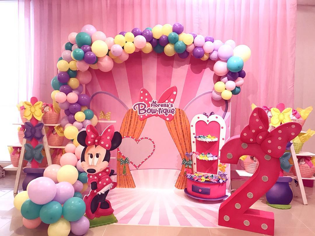 Fiesta de Minnie Rosa - Ideas para la decoración de este cumpleaños