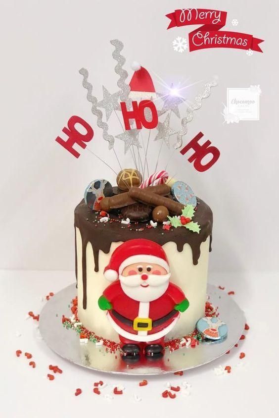 pastel navideño