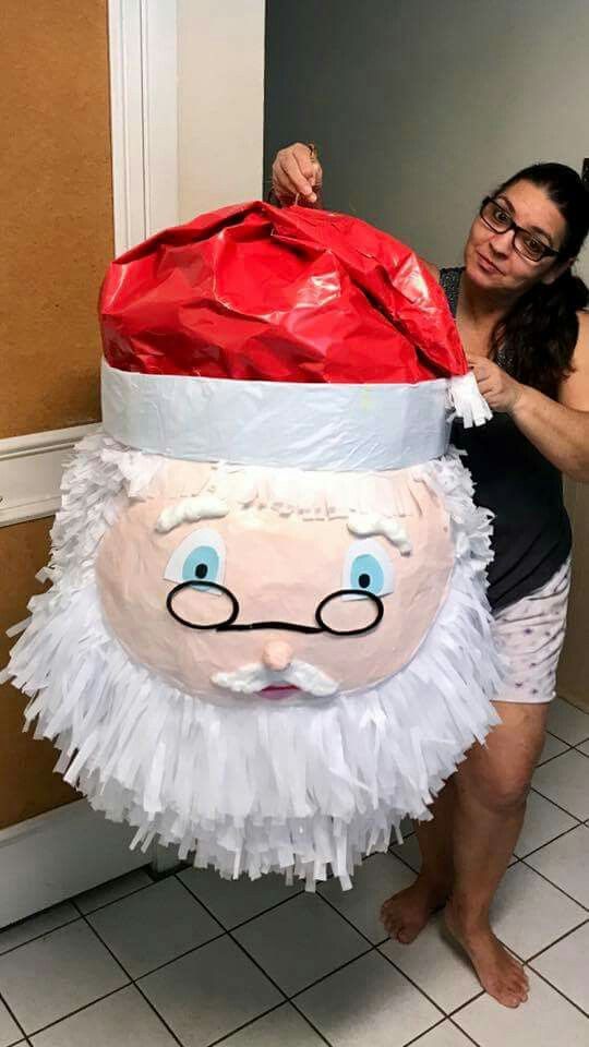 piñata navideña