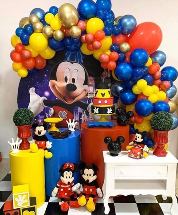como decorar una fiesta infantil de mickey mouse