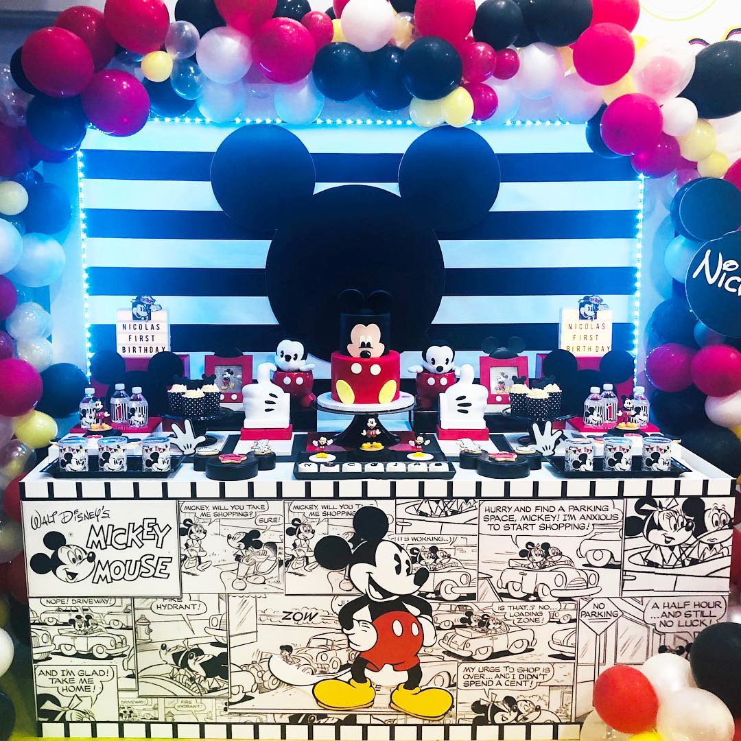 Fiesta De Mickey Mouse Como Decorar Una Fiesta De Mickey Mouse