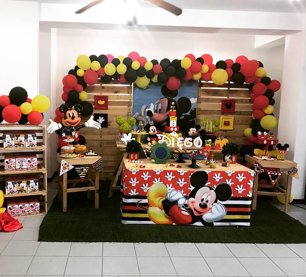 fiesta tematica mickey mouse